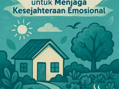 Menerapkan Prinsip Hidup Sederhana untuk Menjaga Kesejahteraan Emosional