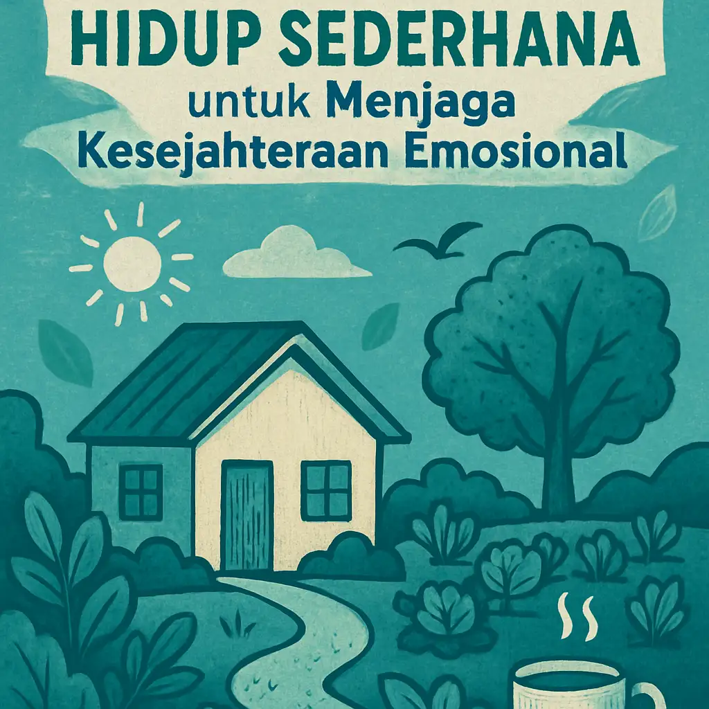 Menerapkan Prinsip Hidup Sederhana untuk Menjaga Kesejahteraan Emosional