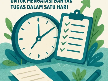 Strategi Waktu untuk Mengatasi Banyak Tugas dalam Satu Hari
