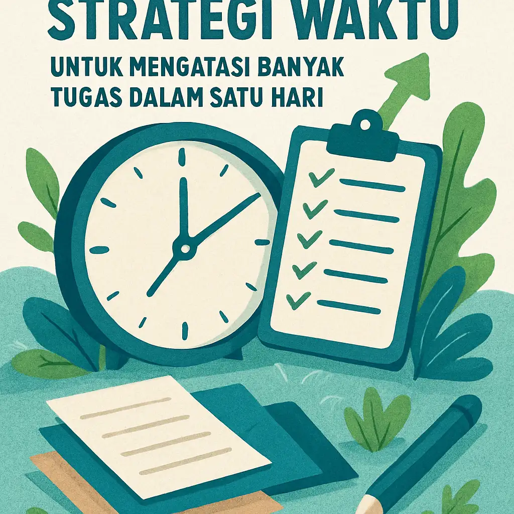 Strategi Waktu untuk Mengatasi Banyak Tugas dalam Satu Hari
